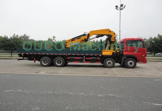 20tm Foldable Boom Truck Mounted Crane