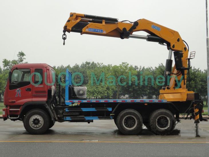 50tm Folding Boom Truck Mounted Crane Popular Type