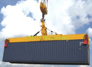 Distribuidor automático de 40 pies ISO. Esparcidor totalmente eléctrico.